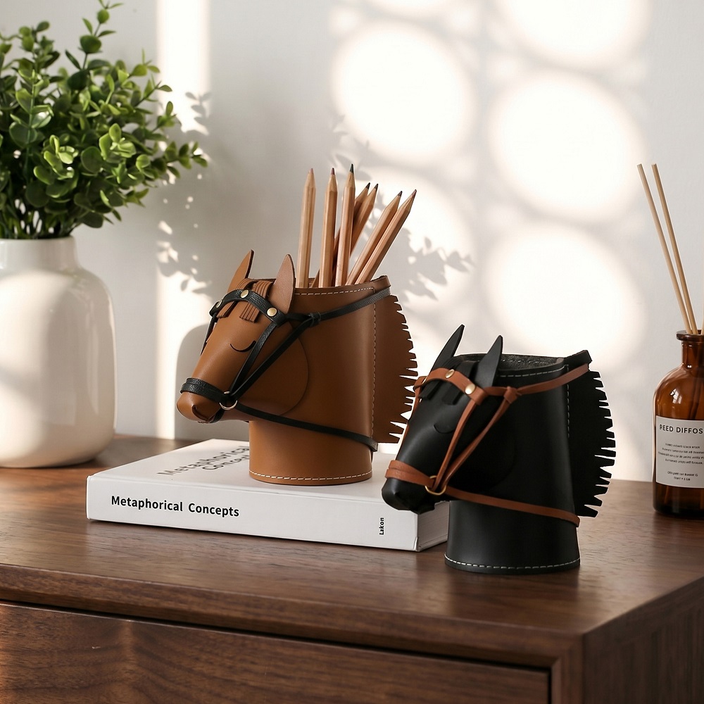 Luxury Skincare Accessories - Caja de Almacenamiento de Cuero de