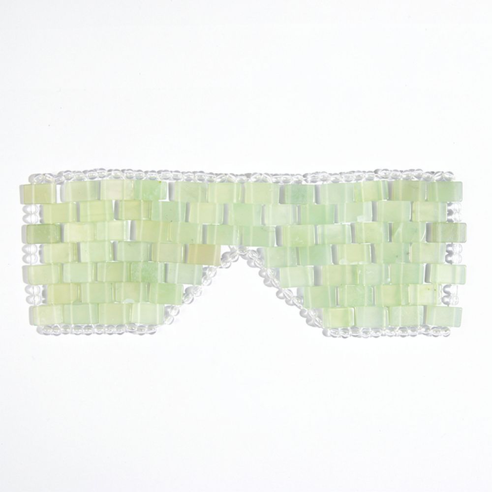 Luxury Skincare Accessories - Auténtica máscara de ojos de jade