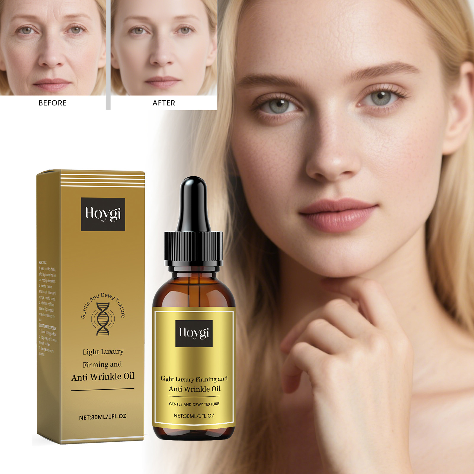 Luxury Skincare & Spa Photos - Aceite reafirmante para el cuidado Facial,