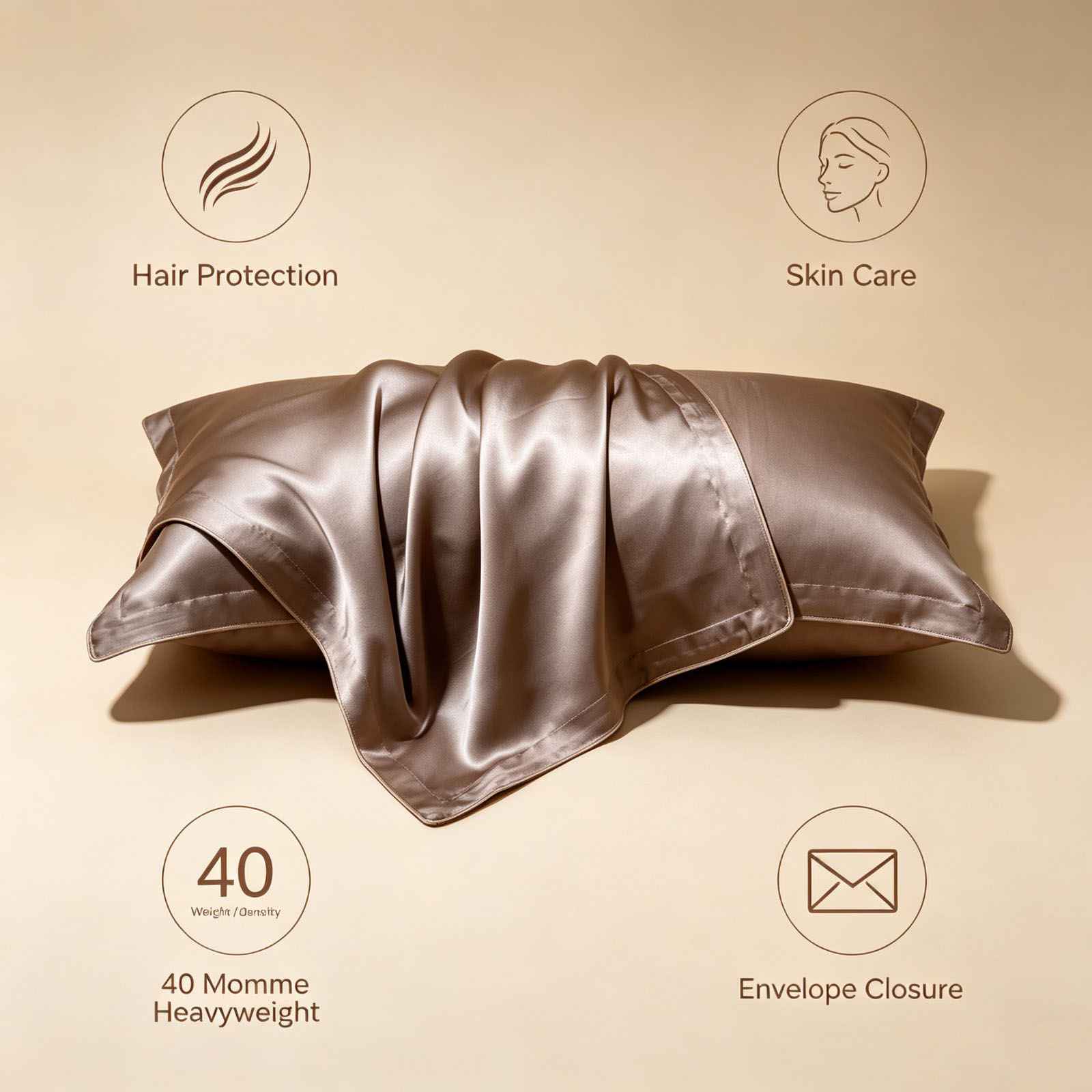 Juego de 2 fundas de almohada  - Luxury Skincare & Spa Photos reseña y precio