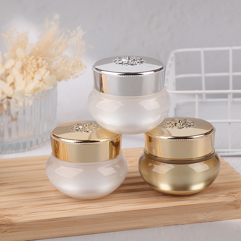 Tarros de crema de viaje vacío - Luxury Skincare & Spa Photos reseña y precio