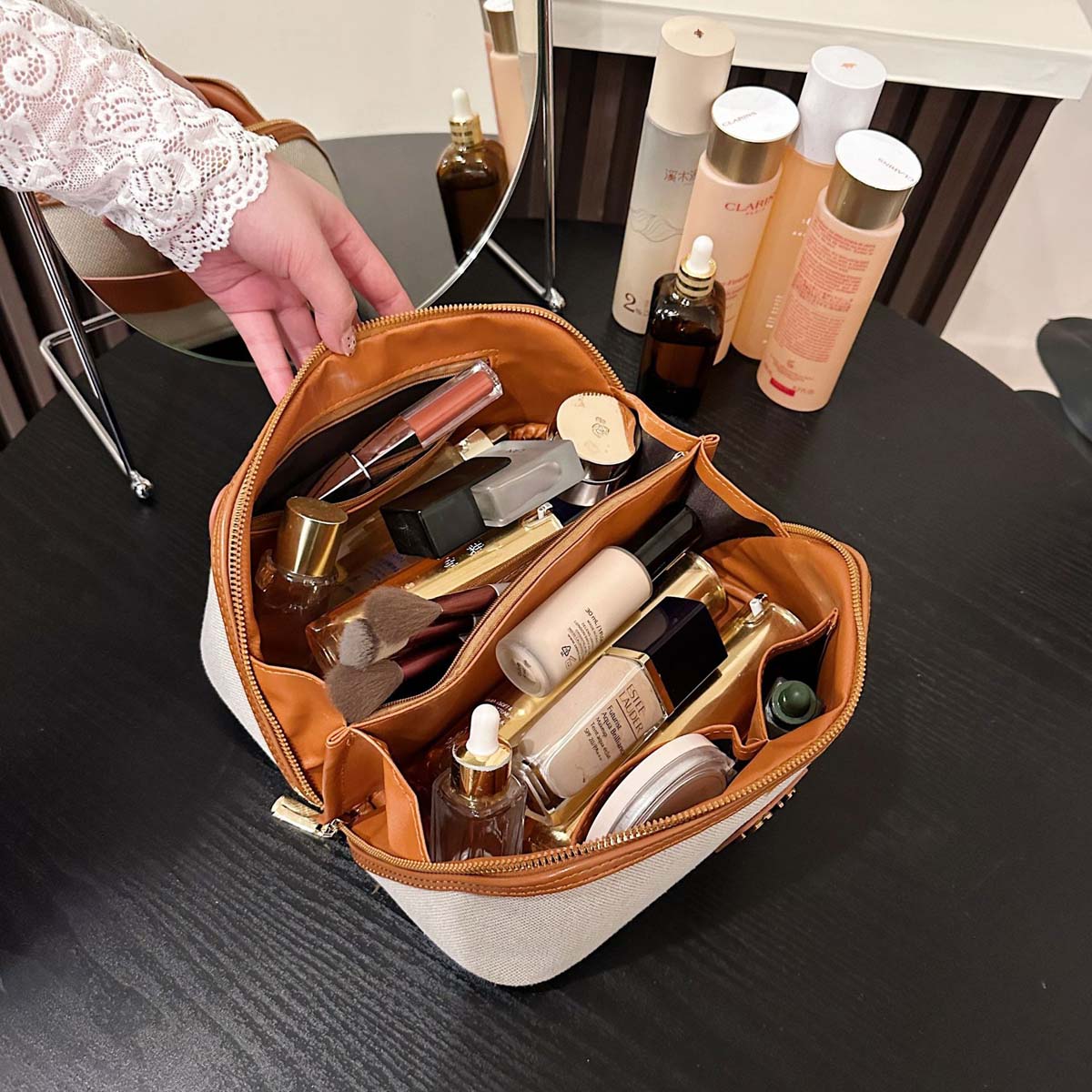 Bolsa de almacenamiento de lon - Luxury Skincare & Spa Photos reseña y precio
