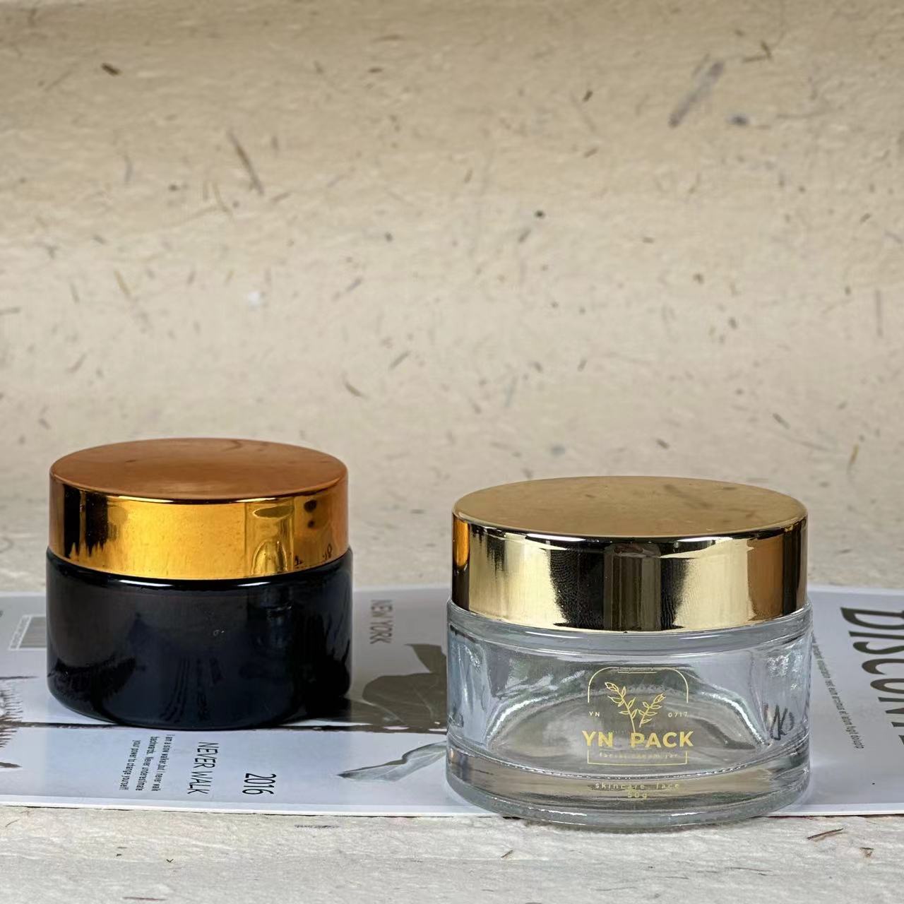 Tarro de vidrio de lujo, venta - Luxury Skincare Bottles reseña y precio