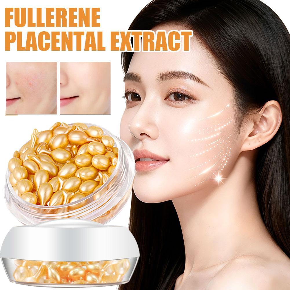 Cápsulas de suero facial con v - Placenta Extract Serum reseña y precio