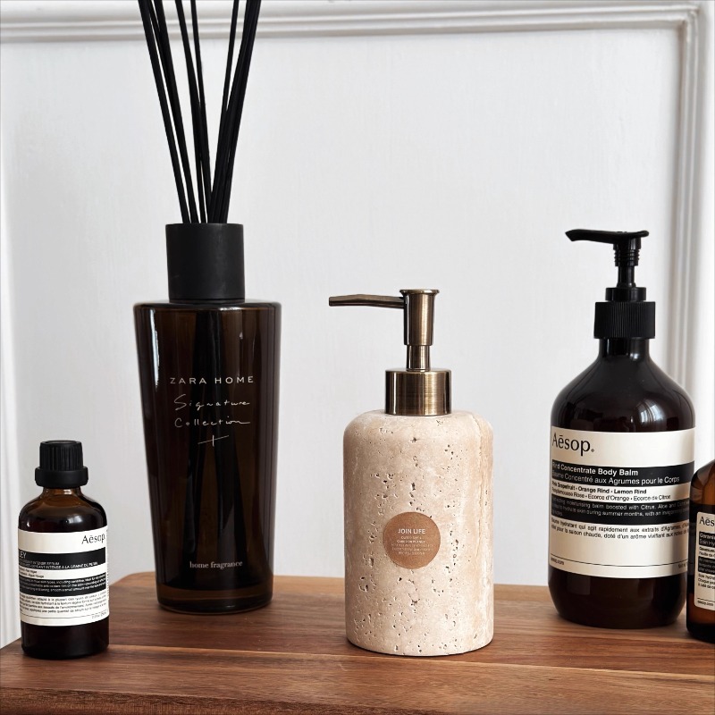 Dispensador de loción de piedr - Luxury Skincare Bottles reseña y precio