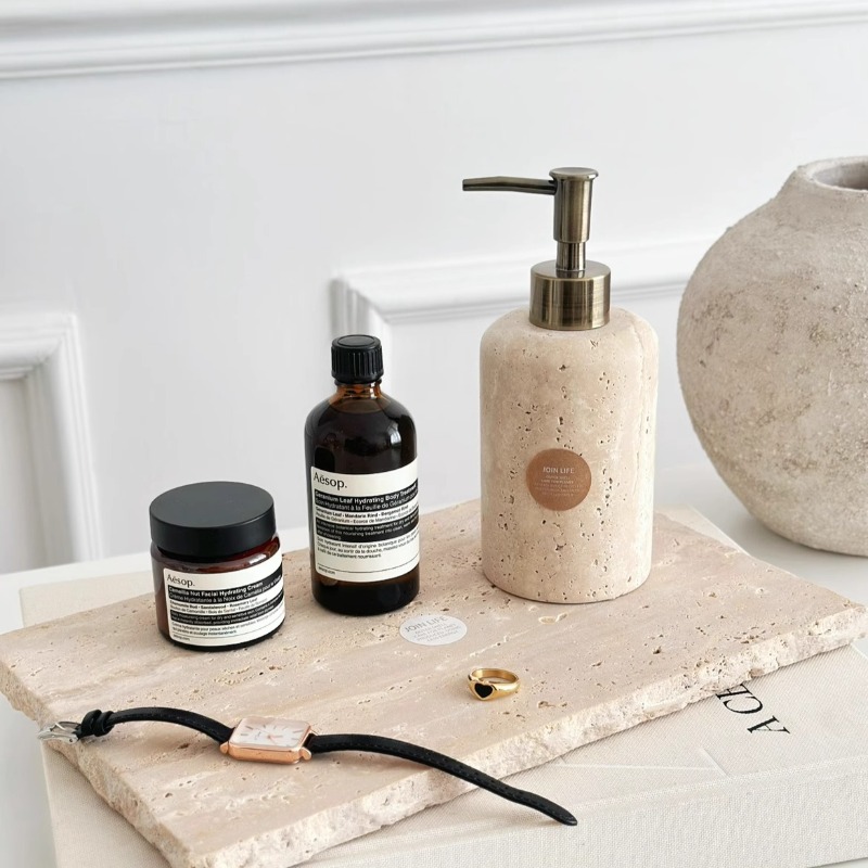 Dispensador de loción de piedr - Luxury Skincare Bottles reseña y precio